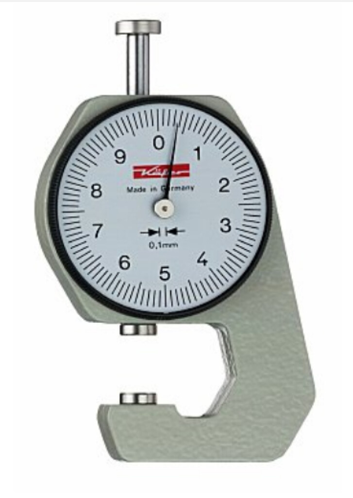 Diktemeter Käfer K15 beugel-diameter 15mm aflezing 0,1mm 0-10mm