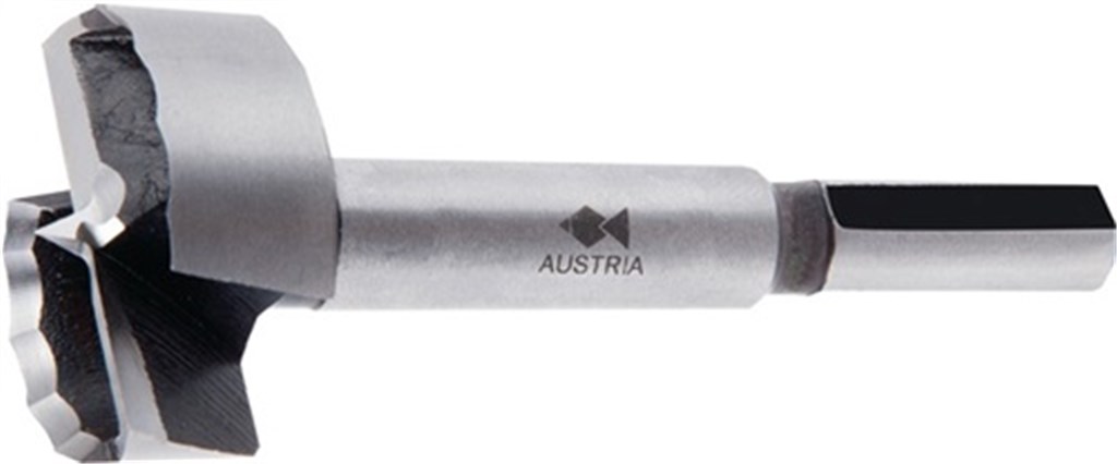 Houtboor Type 0317 Wave Cutter schacht-d. 8 mm d. 25 mm totale lengte 90 mm