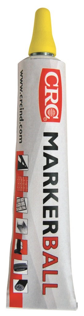 CRC Marker Ball Yellow Markeerstift, Tube 50 ml
