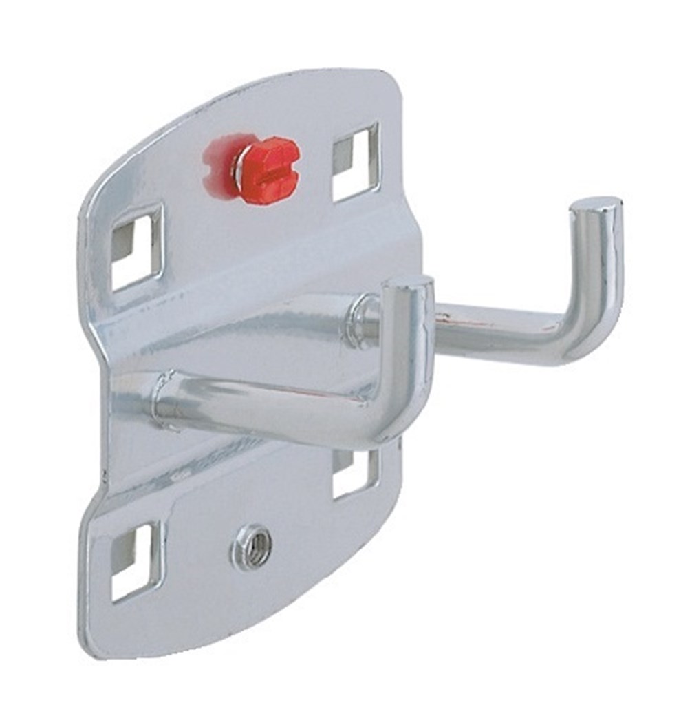 Gereedschapshouder d. 6 mm diepte 50 mm passend voor geperforeerde platen