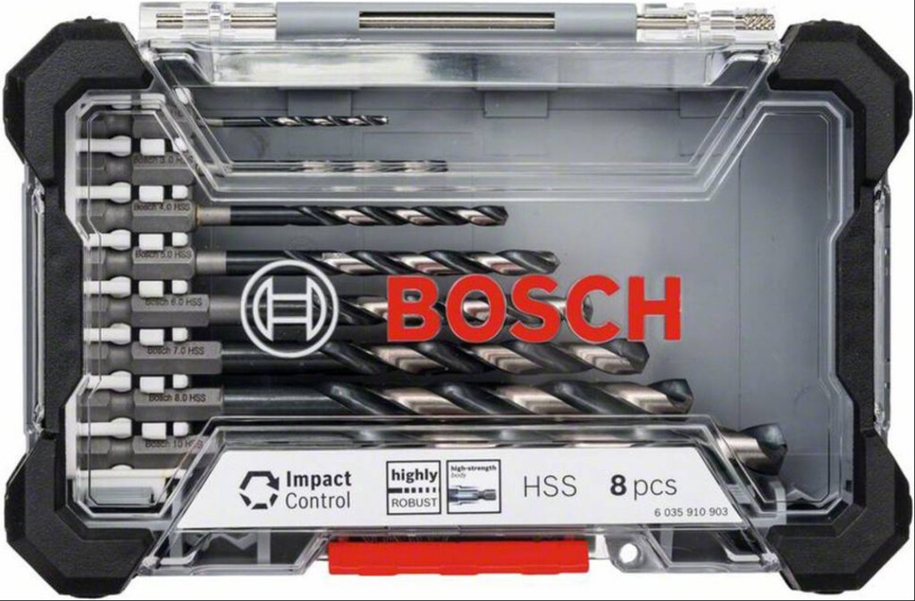 2608577146 Bosch Impact Control HSS borenset, 8-delig