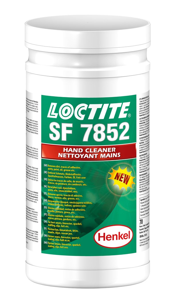 SF 7852 Loctite Hand Cleaner Wipes (vh Loctite 7852 WIPES), 70st.