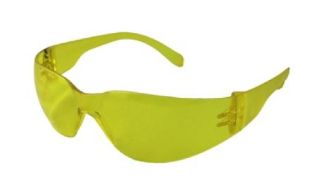 Veiligheidsbril Caldera heldere lens geel