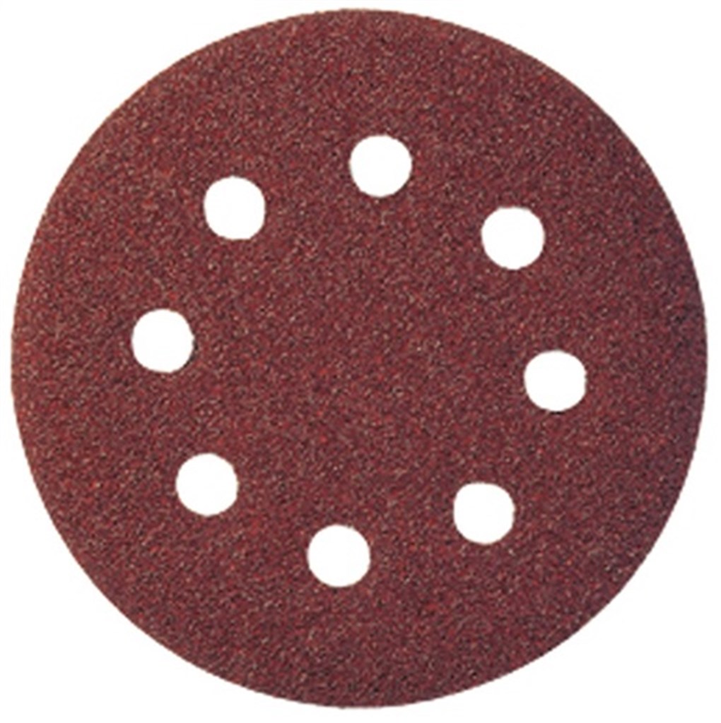 PROMAT Schuurpad met klitbevestiging 125 mm korreling 60 voor hout/metaal korund Gatena