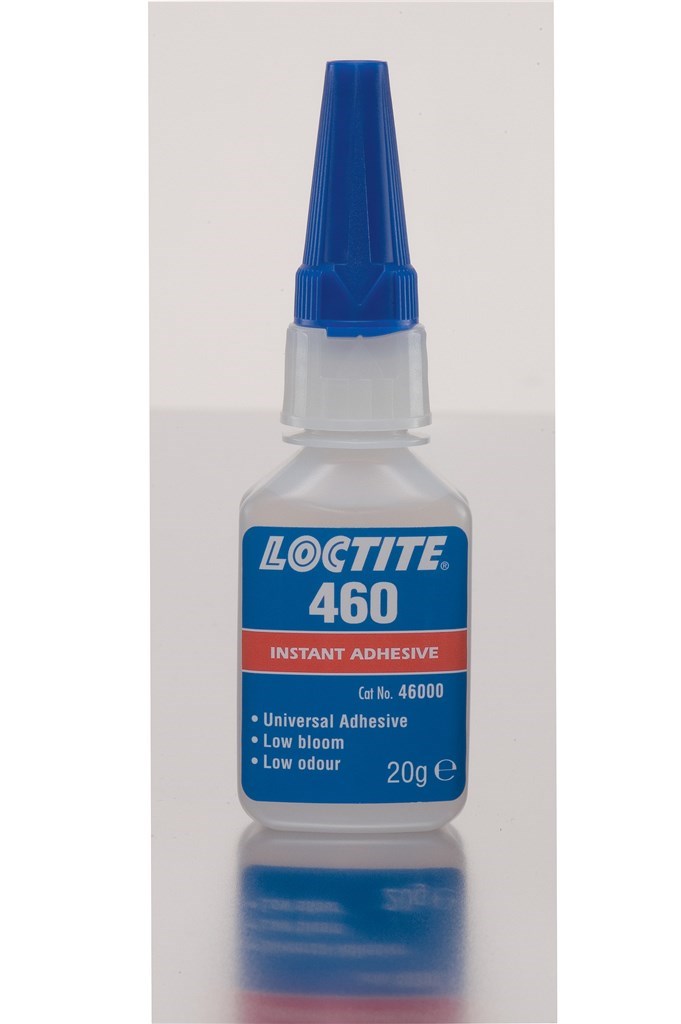 460 Loctite Snellijm , Ca Adhesive , geringe geur , geen blooming, 20gr.