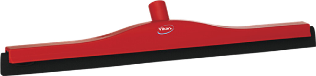 77544 Vikan Hygiene klassieke vloertrekker met vaste nek, rood, zwarte cassette, 600mm