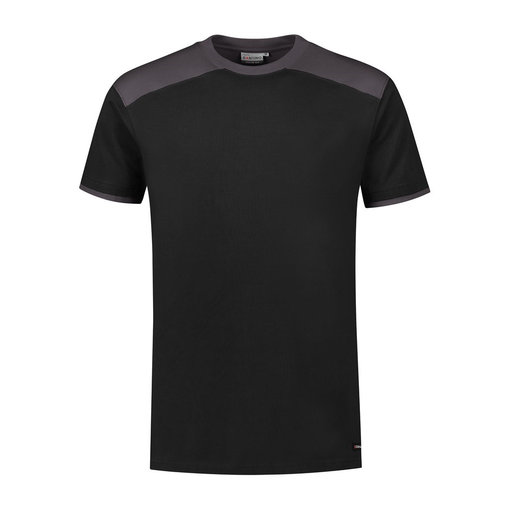 Tiesto S SANTINO 2 Color-Line T-shirt Black / Graphite mt.S (Unisex, Regular Fit)