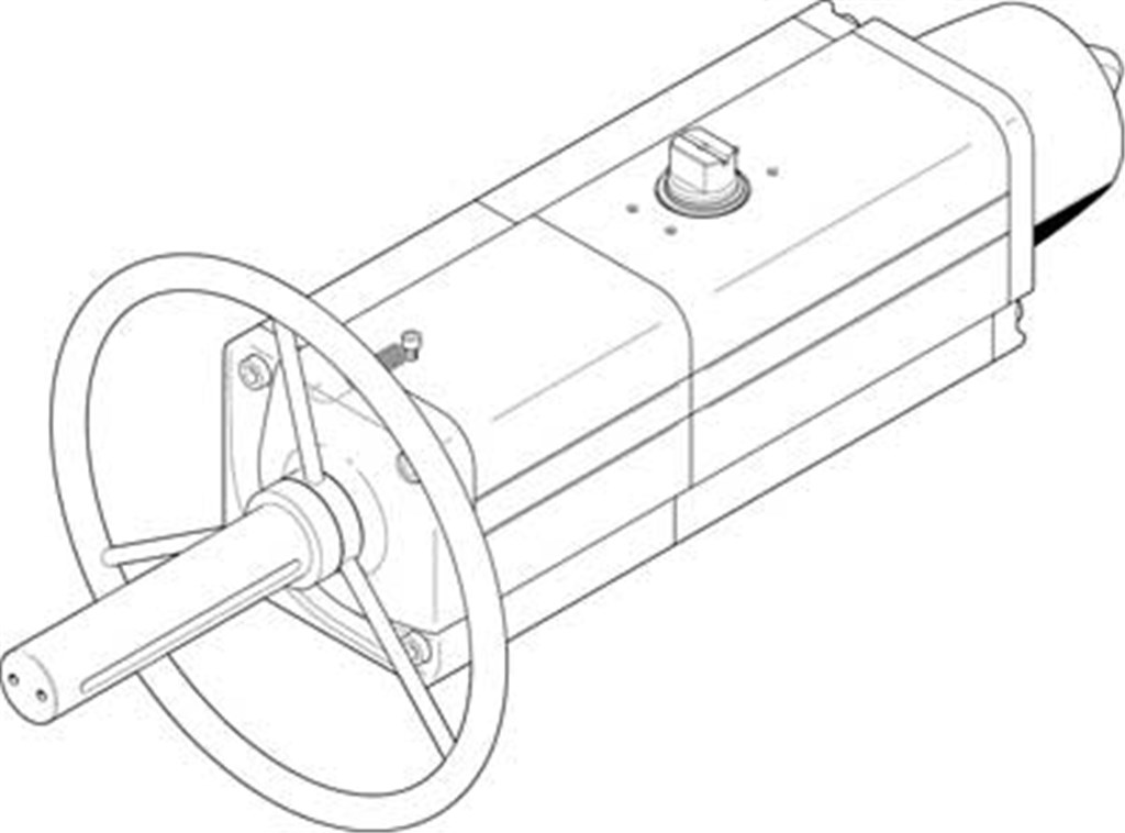 DAPS-0480-090-RS1-F1012-MW FESTO 8005050 Zwaaiaandrijving