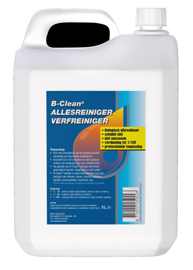 B-clean Verf/ Allesreiniger 5L
