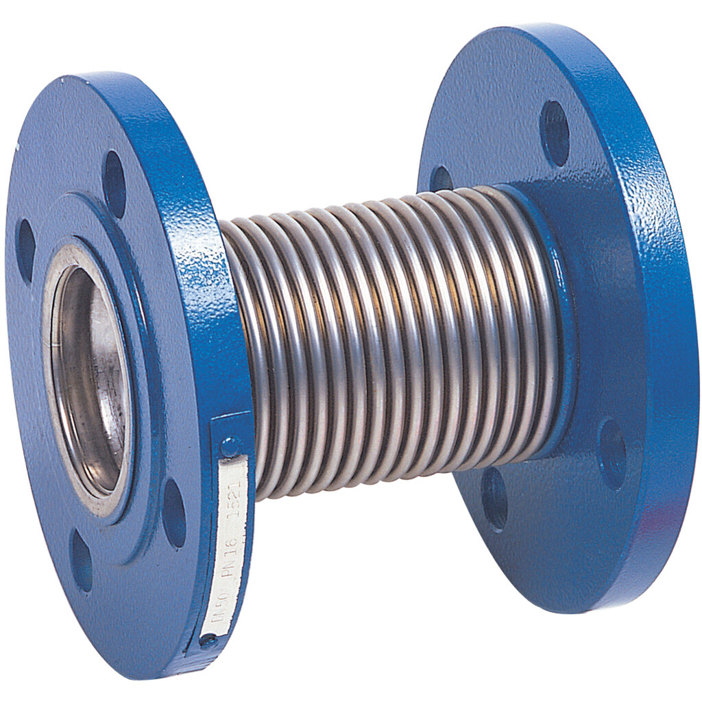 Basic 1521 DN80 PN16 Sferaco metalen compensator F321 bellow & liner/stalen flenzen