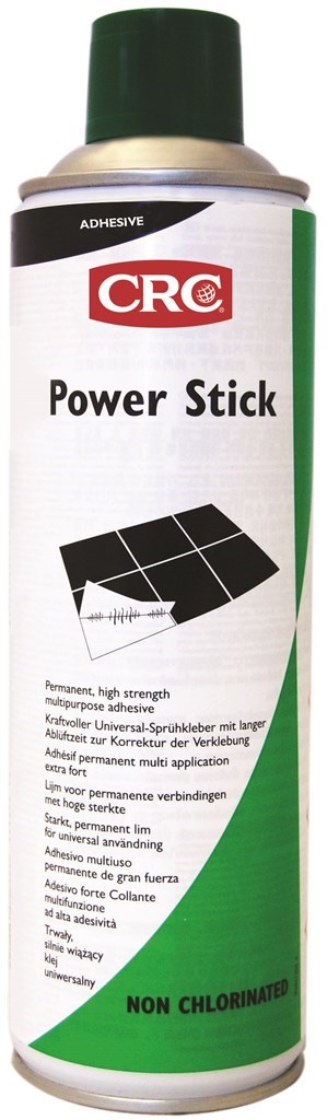CRC Power stick IND Lijmspray, Spray 500 ml