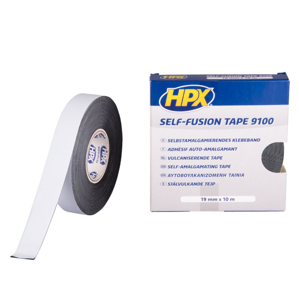 SF1910 HPX Zelfvulkaniserende tape zwart 19mmx10m