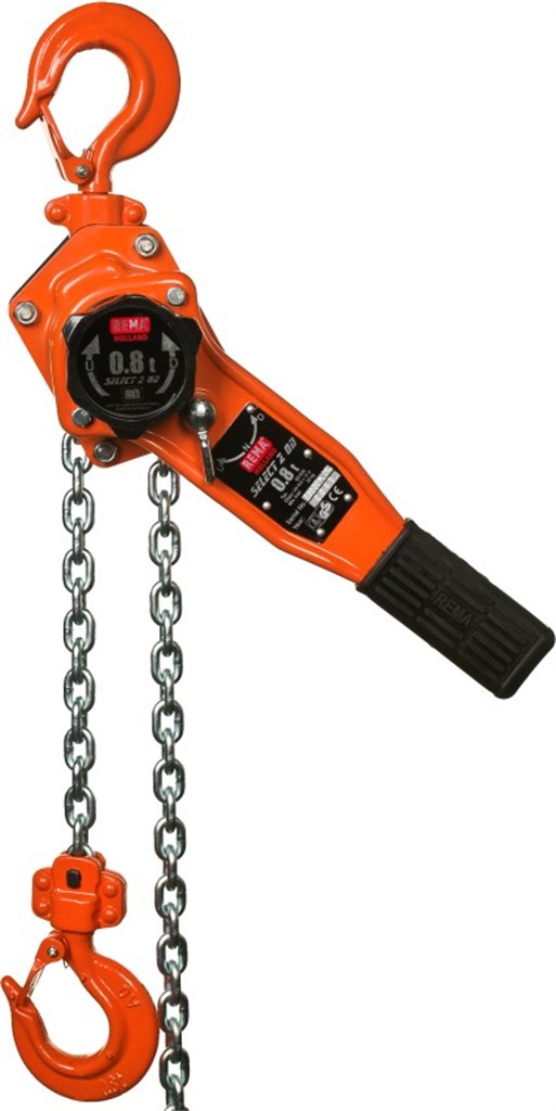 S2OD-800KG-1,5M Rema Rateltakel, werklast 800kg, hijshoogte 1,5mtr