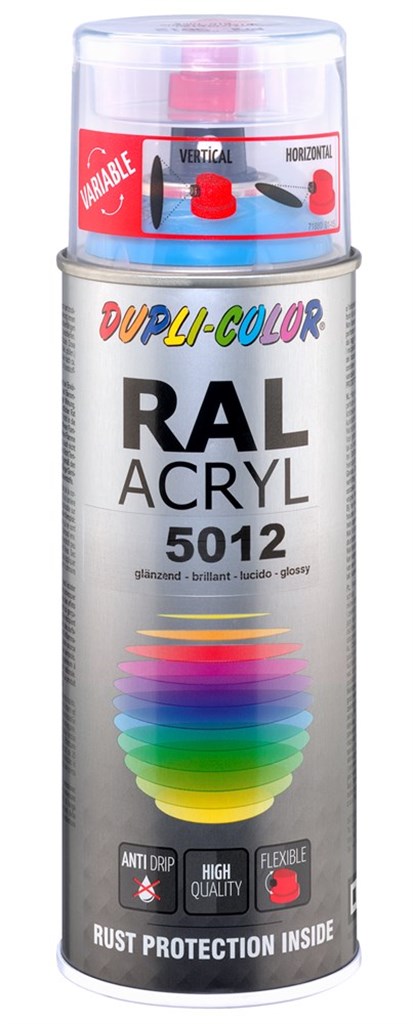 DUPLI-COLOR 518515 RAL 5018 Turquoise, acryl hoogglans lakspray, spuitbus 400 ml
