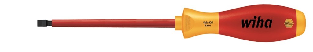 Wiha SoftFinish electric sleufkop- schroevendraaier (320N) 5,5 x 125 mm