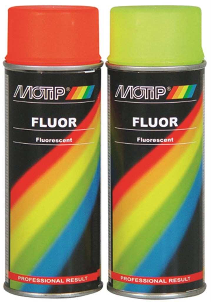 MoTip 04021 Fluorescerende Lak Rose, spuitbus 400 ml