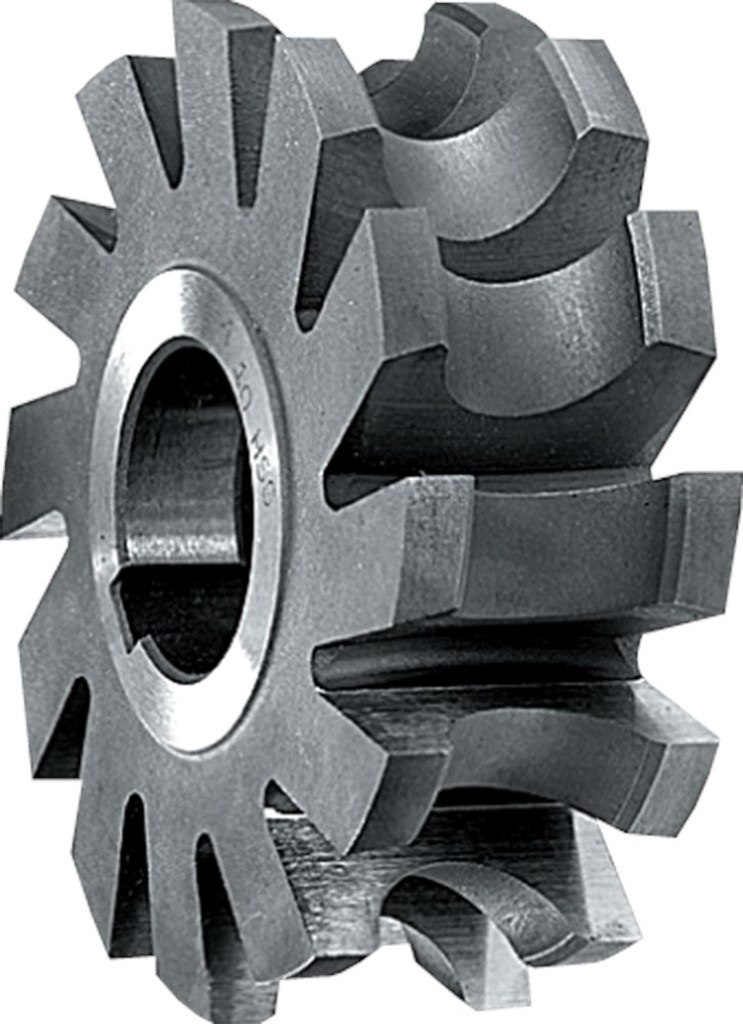 Concaaffrees HSS-E 38.350 R 5mm DIN855