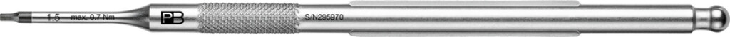 PB 215.D 1,5 PB SWISS TOOLS Wisselkling zeskant 1,5x150mm voor hechten PB 215 A, 8215 A, DigiTorque en MecaTorque