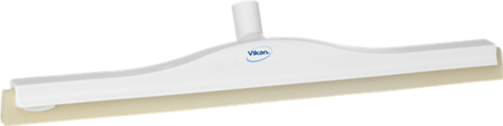 77645 Vikan Hygiene klassieke vloertrekker met flexibele nek, wit, witte cassette, 600mm