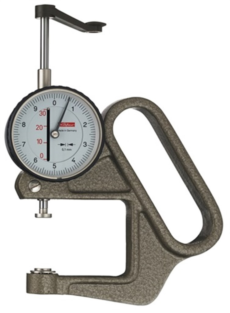 KÄFER Diktemeter K 50/3 B plat 20=b mm 0-30 mm aflezing 0,1 mm
