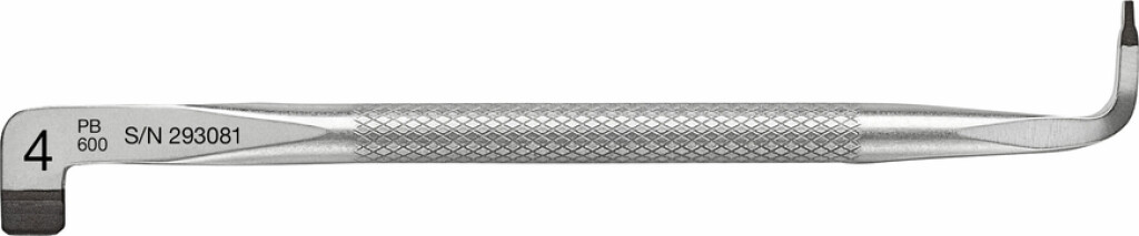 PB 600.4 PB SWISS TOOLS Haakse schroevendraaier zaagsnede 6,5x110mm