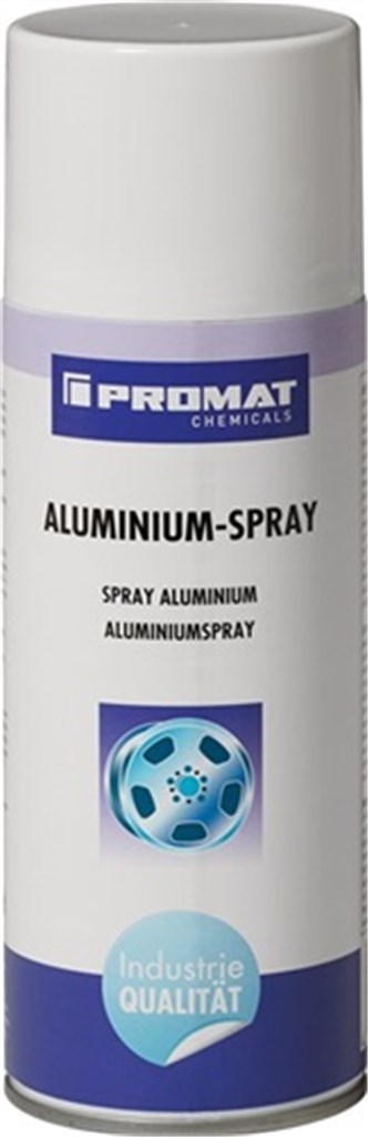 PROMAT Alu-spray tot +300 gr. C (tijdelijk) matzilver 400 ml spuitbus