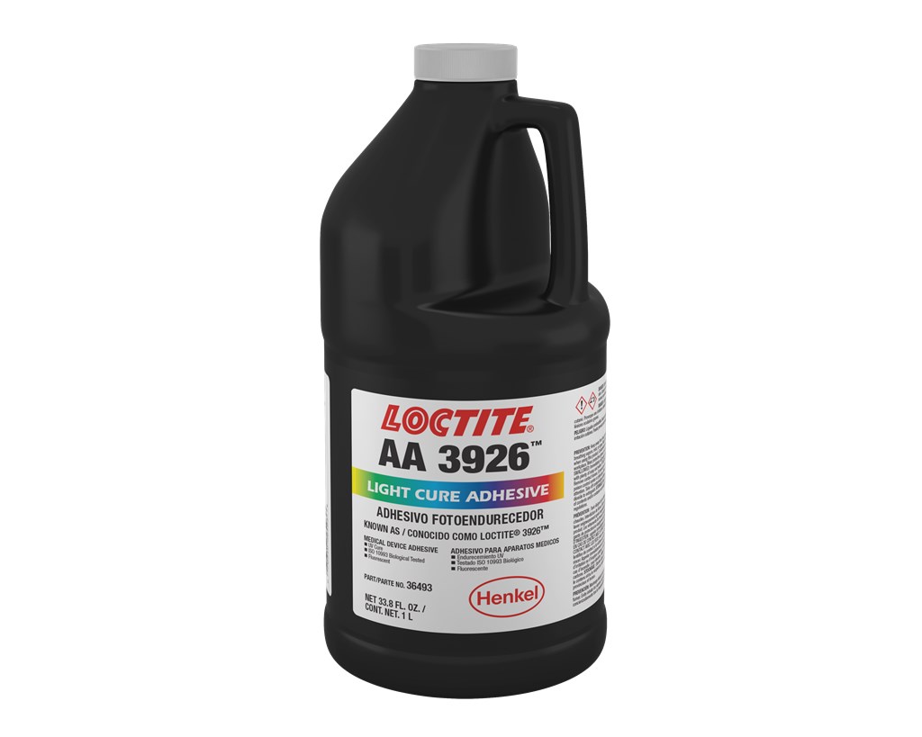 AA 3926 Loctite Voor kunststoffen gevoelig aan spanningsscheuren (vh Loctite 3926), 1ltr.