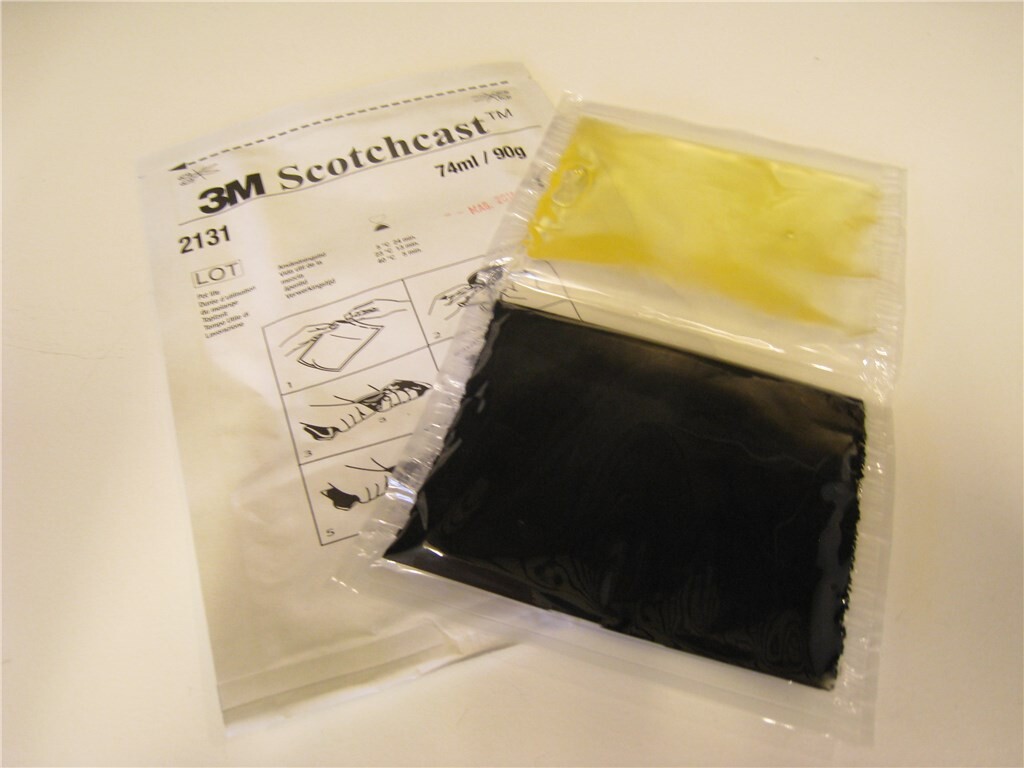 Scotchcast hars 2131 polyurethaan flexibel, formaat B 210 g (173 ml), zonder gietnippel