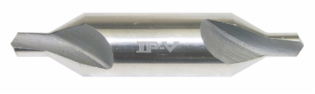 IPC100.0831 IP-V HSS Centerboor 0,80x3,15mm lengte: 25mm DIN333 Form A rechts geslepen zonder beschermverzinking blank 60grd