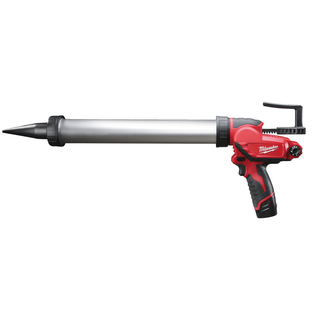 M12 PCG/600A-201B Milwaukee M12™ subcompactkit-/lijmpistool met 600ml patroonhouder 2,0 Ah accu (1 st) en lader