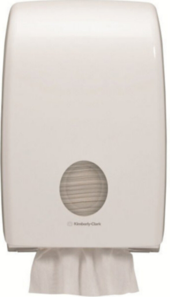 
Aquarius™- Dispenser voor gevouwen handdoeken 6945 - 1 witte Dispenser voor papieren handdoeken 