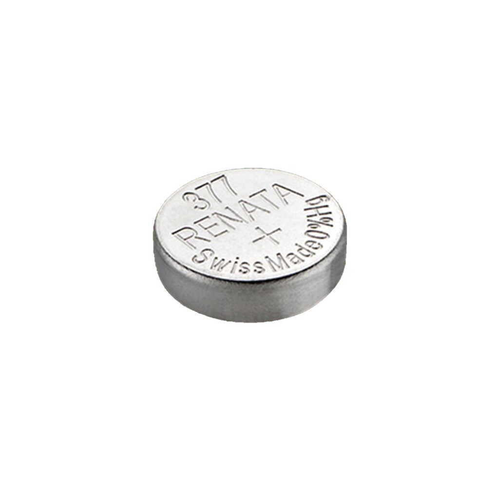 377 Renata Knoopcel batterij 1,55V SR66 28mAh Zilveroxide 6,8x2,6mm