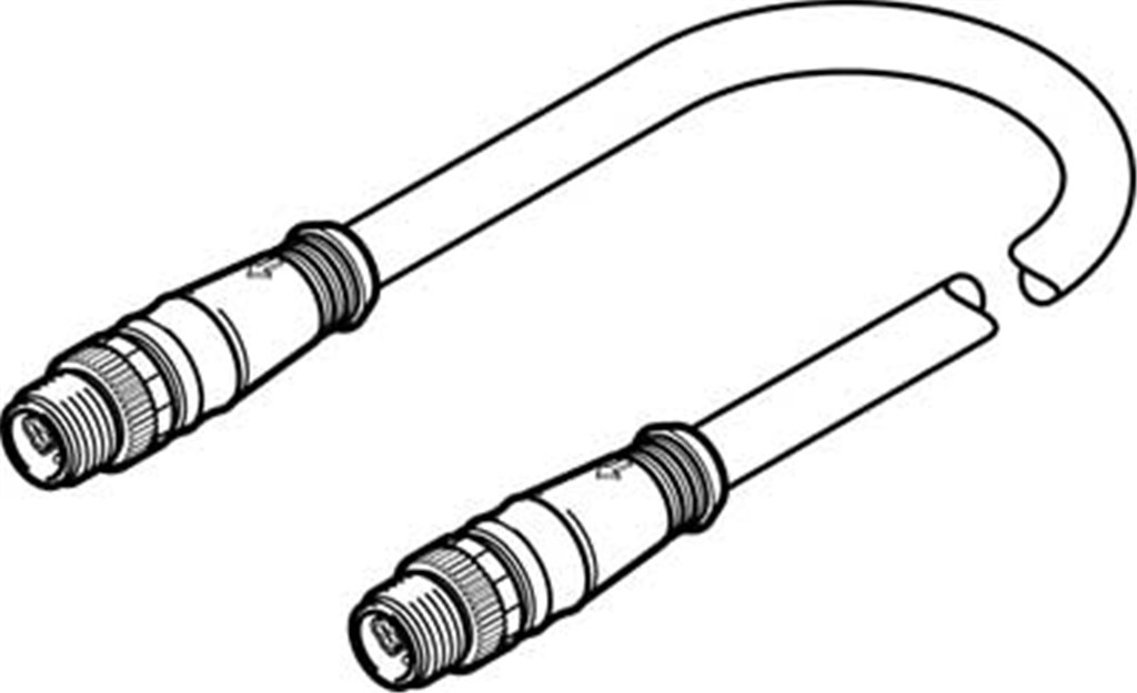 NEBC-F12G8-KH-0.25-N-S-F12G8 Festo 564189 Verbindingskabel