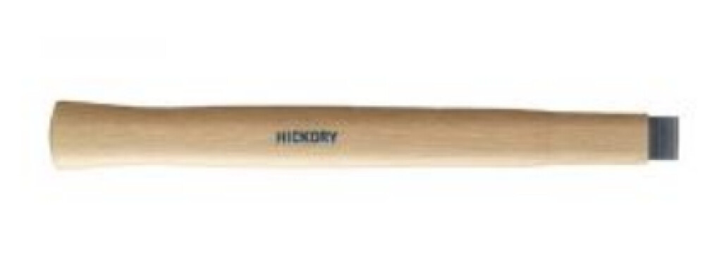 Losse steel voor Halder hamer hickory hout L300mm diameter 60/70/80mm
