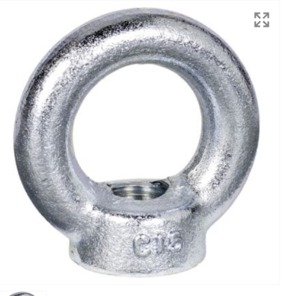 Oogmoer DIN 582 C15E M20 1200KG