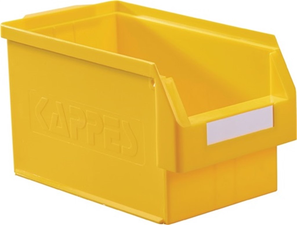KAPPES Magazijnbak  PE geel L350xB200xH200mm