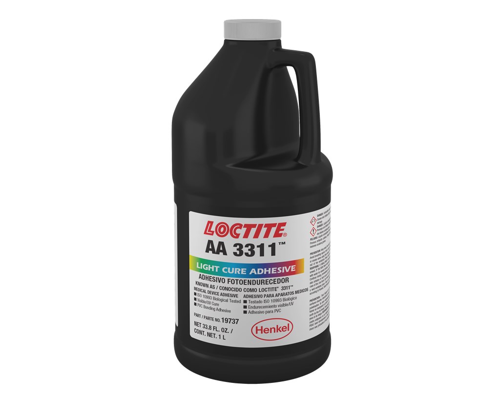 AA 3311 Loctite Voor kunststoffen gevoelig aan spanningsscheuren (vh Loctite 3311), 1ltr.