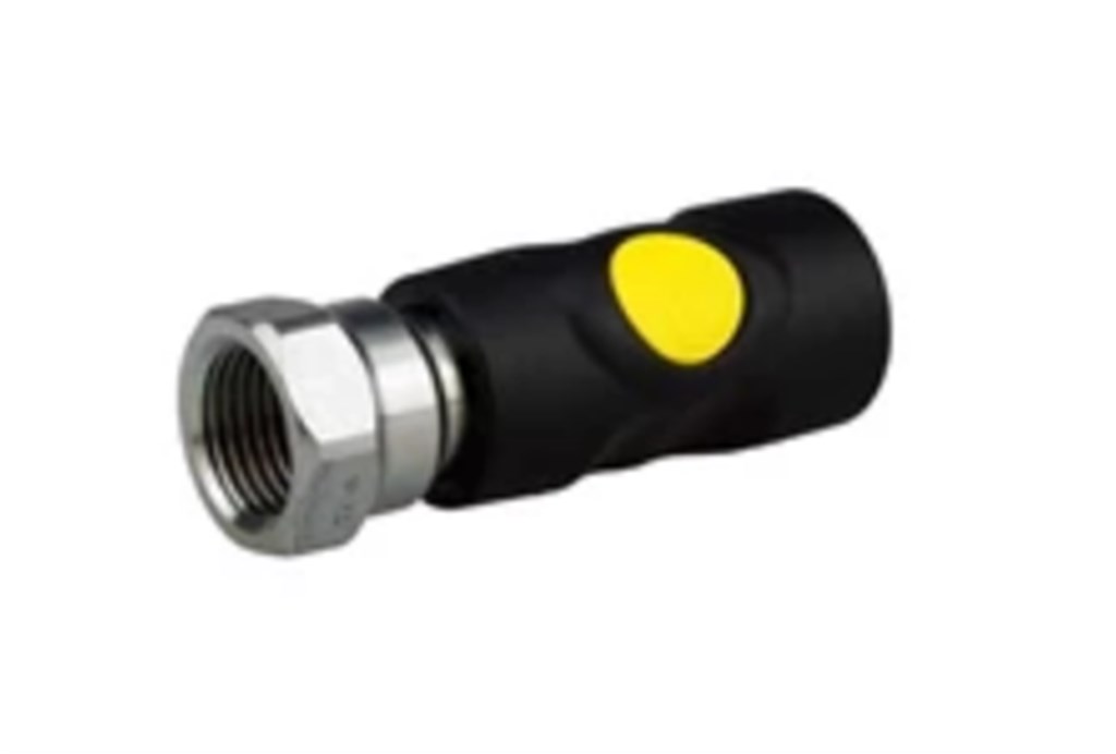 ASI06.1101 Prevost Veiligheidskoppeling knop geel G 1/4 bi (orion profiel)