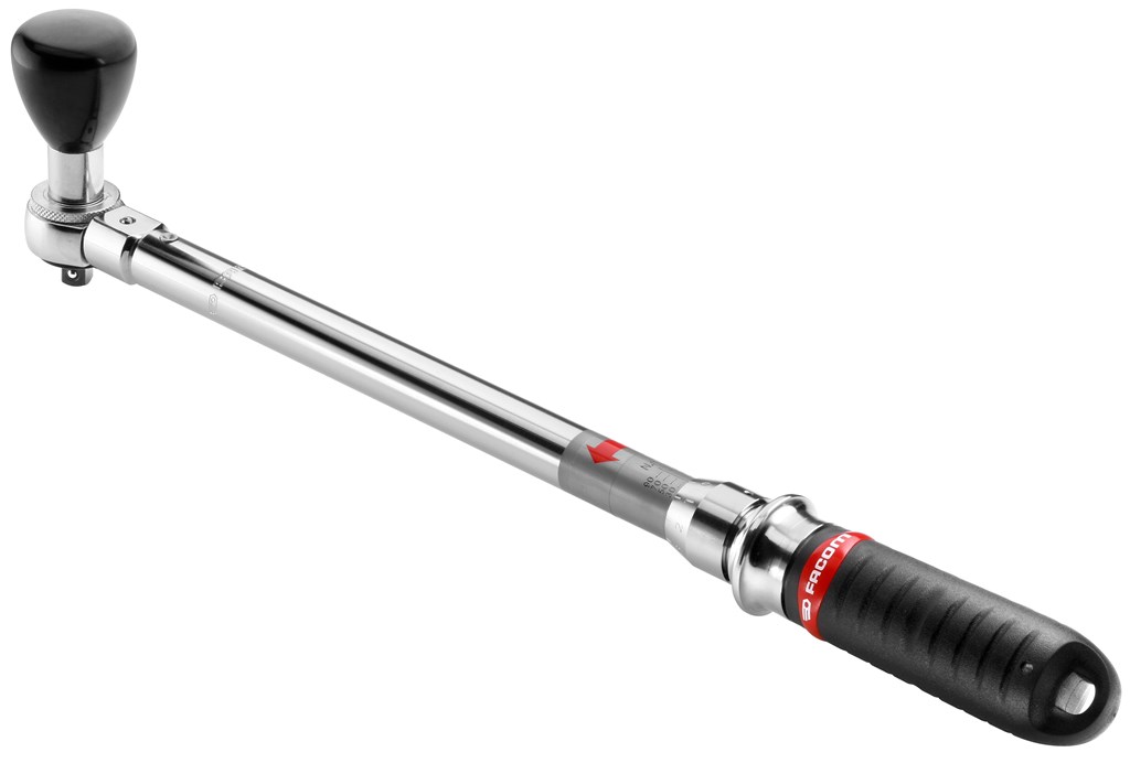 S.306A200 Facom sleutel met automatische herinstelling en afneembare ratel 40-200Nm