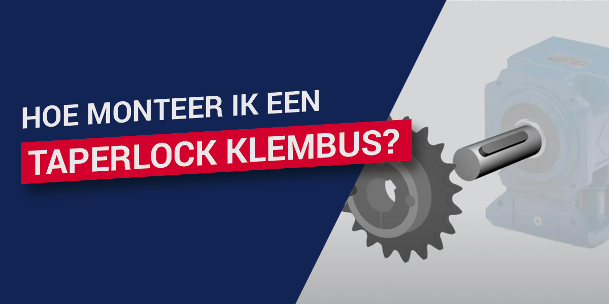 Hoe monteer ik een taperlock klembus?