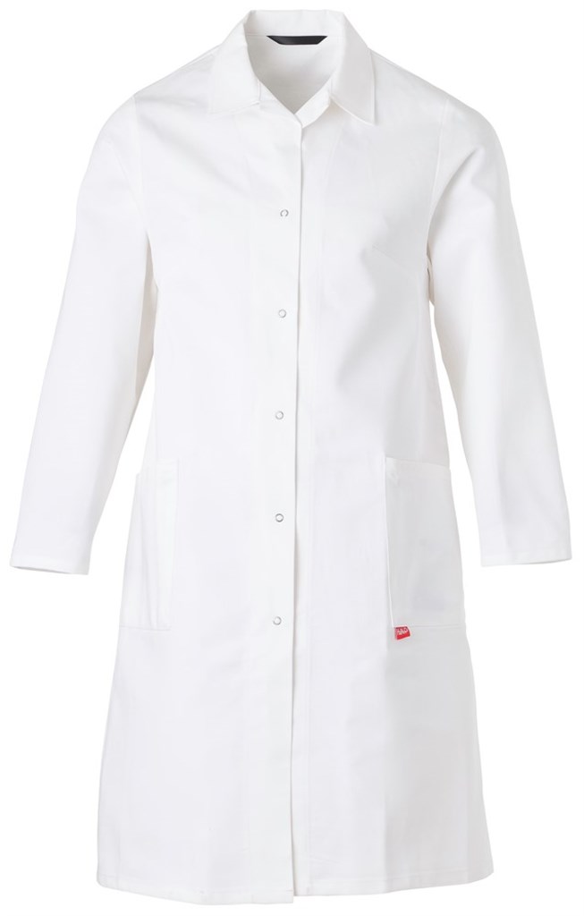 6085-048550--XS HAVEP Dames lange jas/Stofjas Basic wit maat XS