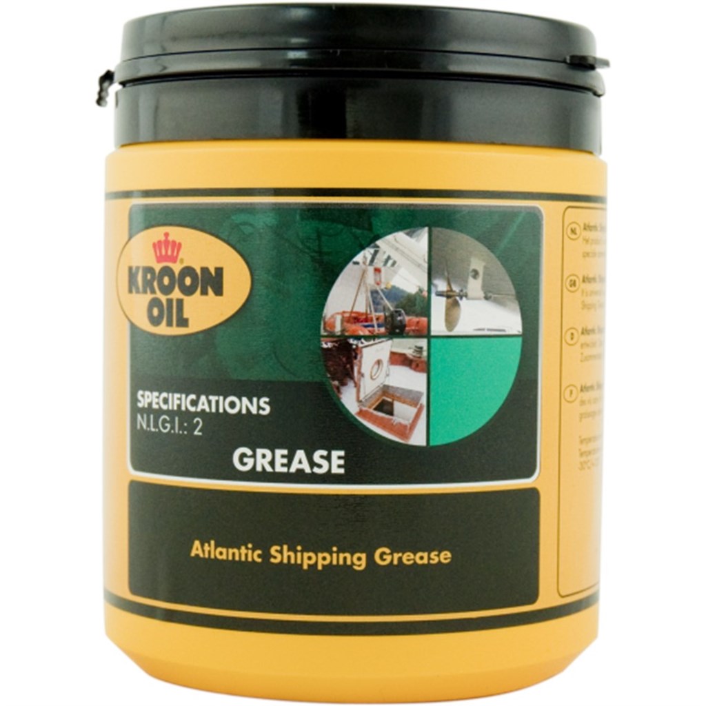 Atlantic Shipping Grease Kroon-Oil Schroefaskokervet 600gr pot