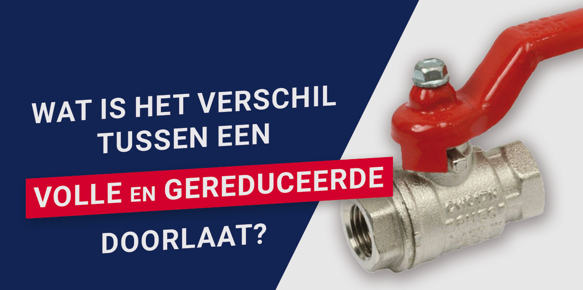 Wat is het verschil tussen een volle en gereduceerde doorlaat?