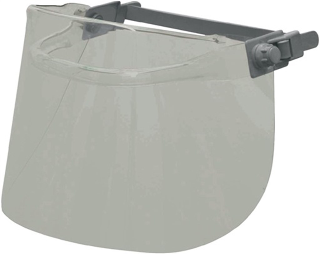 Elektriciensscherm 4 kA 460 x 200 x 1,5 mm PC, helder EN 166, EN 168, EN 169, EN 170