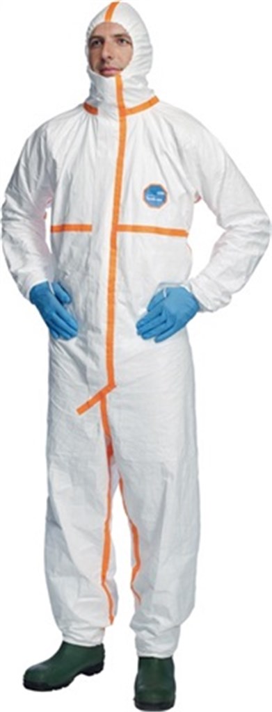 DUPONT Chemicaliënveiligheidspak Tyvek® 800 J wit maat XL PSA-categorie III