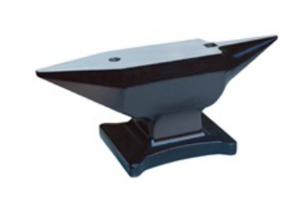 Aambeeld met 2 horens matrijs gesmeed 35kg L475mm