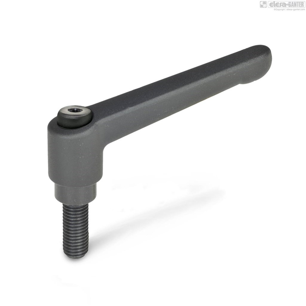 GN 300-45-M6-20-SW Ganter Verstelbare handgreep