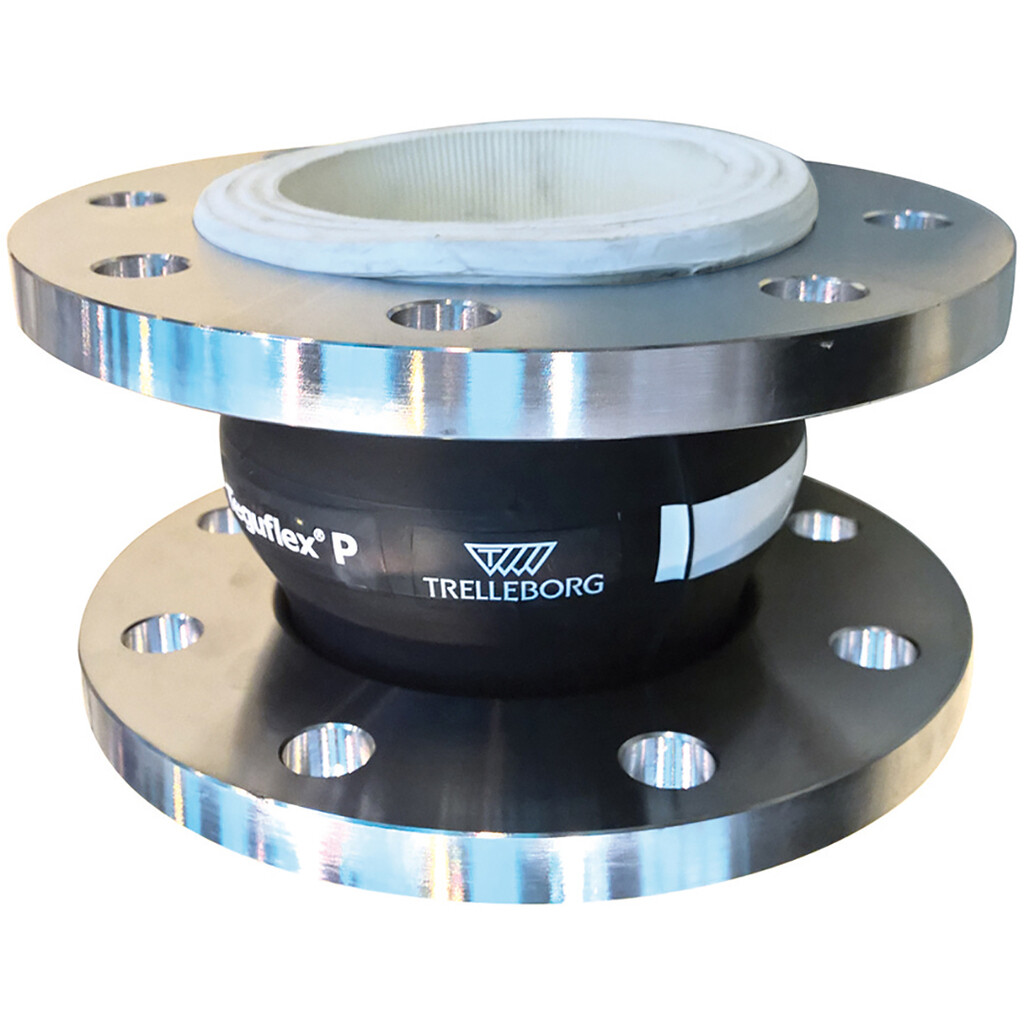 Premium 1565 DN50 rubber compensator NBR RVS flenzen