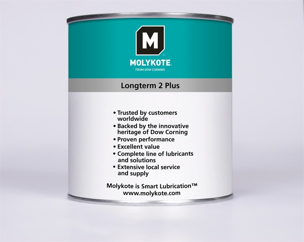 Molykote Longterm 2+ Mineraal lagervet, Blik 1 kg