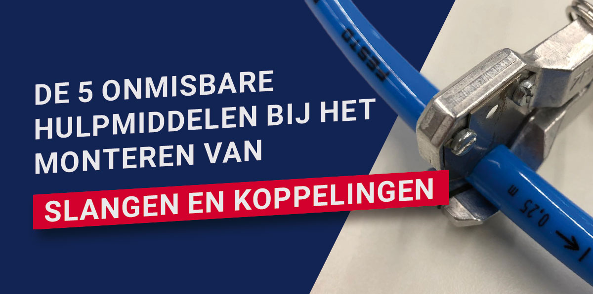 De 5 onmisbare hulpmiddelen bij het aansluiten van pneumatische slangen en koppelingen